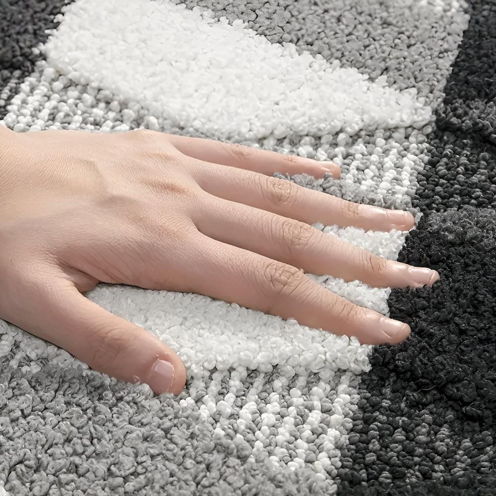 Geometric Microfibre Door Mat – image 5