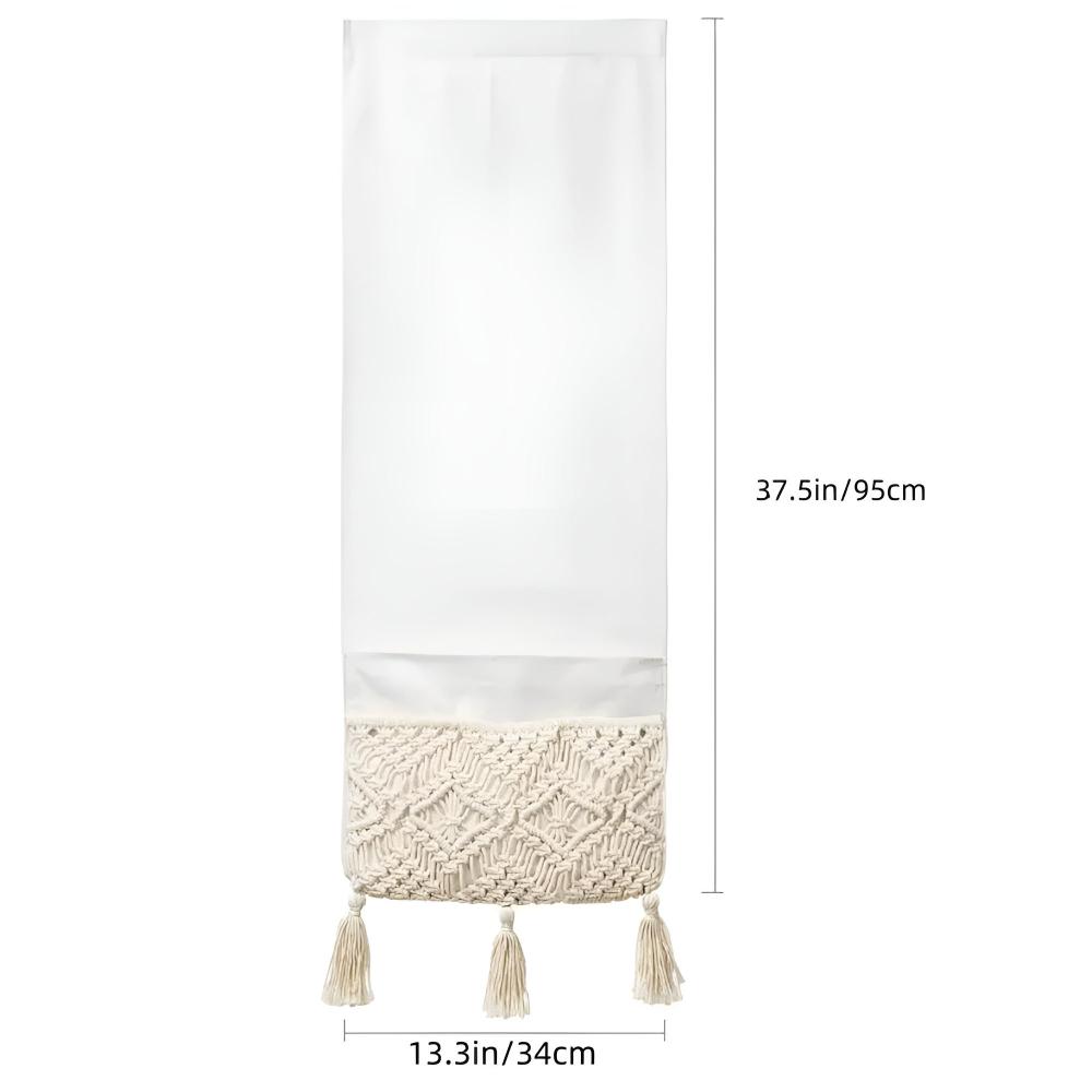 Macramé Sofa Arm Storage Caddy – image 3