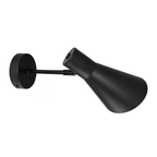 Tapered Metal Wall Sconce, Directional Nordic Task Light - view 17