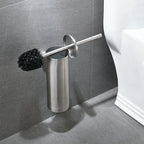 Wall-Mounted Stainless Steel Toilet Brush and Holder — product view 5