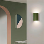 Ribbed Resin Wall Sconce with Push-Button Switch - view 10