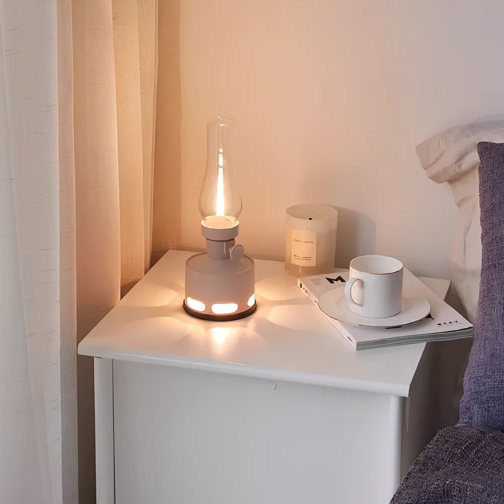 Rechargeable LED Lantern with Glass Chimney, USB-C - view 22