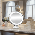 Portable LED Makeup Mirror with 10x Magnification - view 2