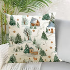 Winter Woodland Christmas Cushion Cover – image 1