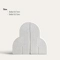 Cloud-Shaped Ceramic Bookends Set of 2 – image 4