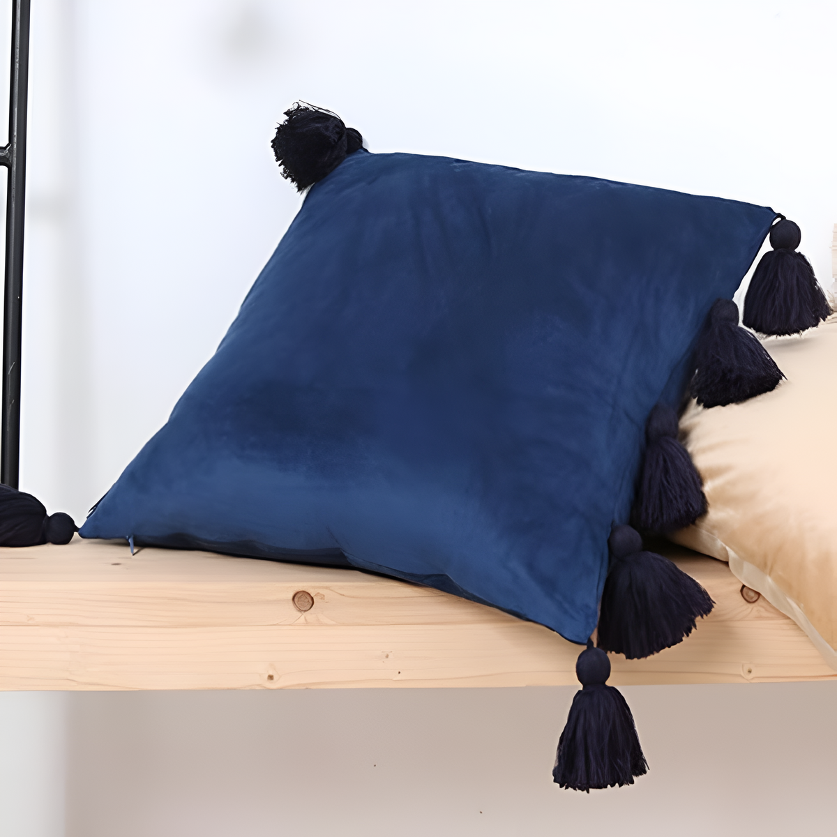 Velvet Tassel Cushion Cover – image 7