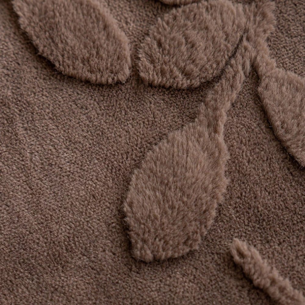 Plush Branch Pattern Cushion Cover – image 6