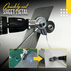 Electric Drill Sheet Metal Cutter Attachment — product view 3