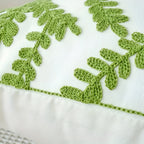 Green Botanical Leaf Cushion Cover – image 12