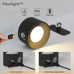 Rotating USB Rechargeable Magnetic Wall Light