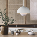 Layered Metal Dome Pendant Light, Mid-Century Style - view 11
