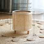 Woven Rattan Plant Pot Holder