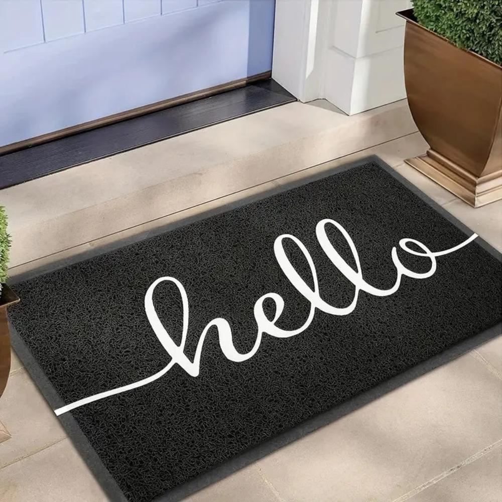 Hello PVC Loop Doormat – image 1
