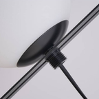 Adjustable Glass Globe Table Lamp, UK Plug - view 12