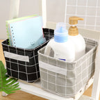 Patterned Canvas Storage Basket – product image 2