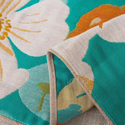 Floral Cotton Gauze Bath Towel – image 5