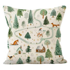 Winter Woodland Christmas Cushion Cover – image 5