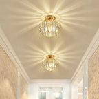 Prismatic Crystal Ceiling Light with Metal Fittings - view 15