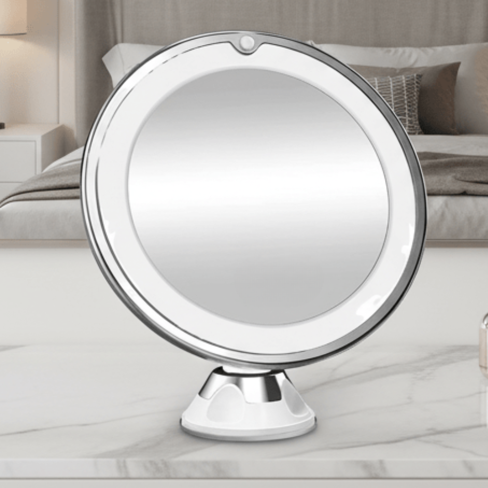 Portable LED Makeup Mirror with 10x Magnification - view 3