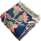 Reversible Floral Cotton Bath Towel – image 4