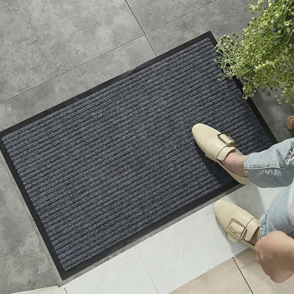 Striped Polyester Door Mat – image 5