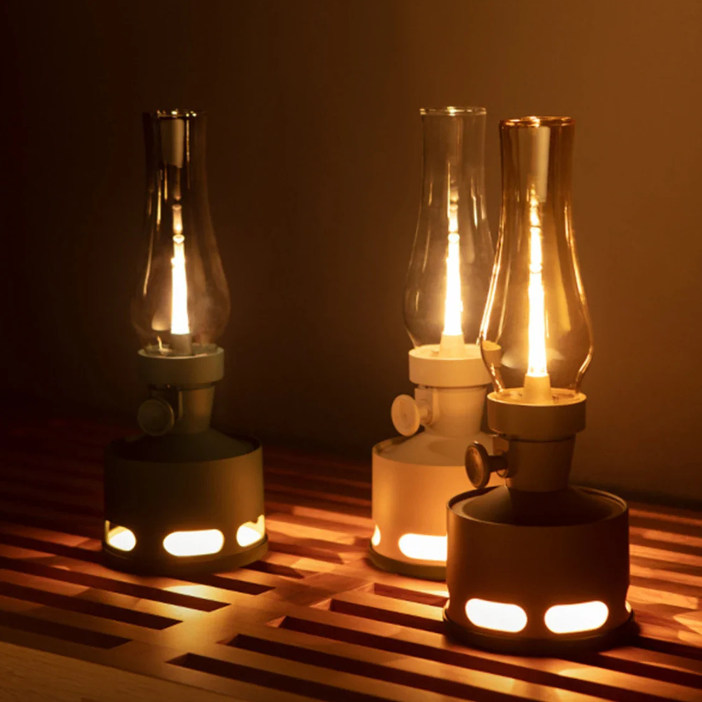 Rechargeable LED Lantern with Glass Chimney, USB-C - view 21