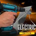Electric Drill Sheet Metal Cutter Attachment — product view 4