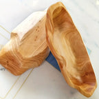 Carved Arc Wooden Decorative Tray – image 5