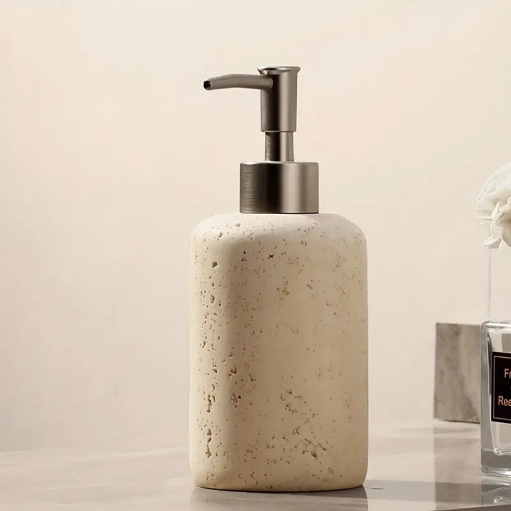 Stone-Effect Resin Soap Dispenser 280 mL – image 4