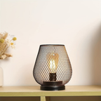 Battery-Powered Iron Mesh Table Lamp Set - view 10