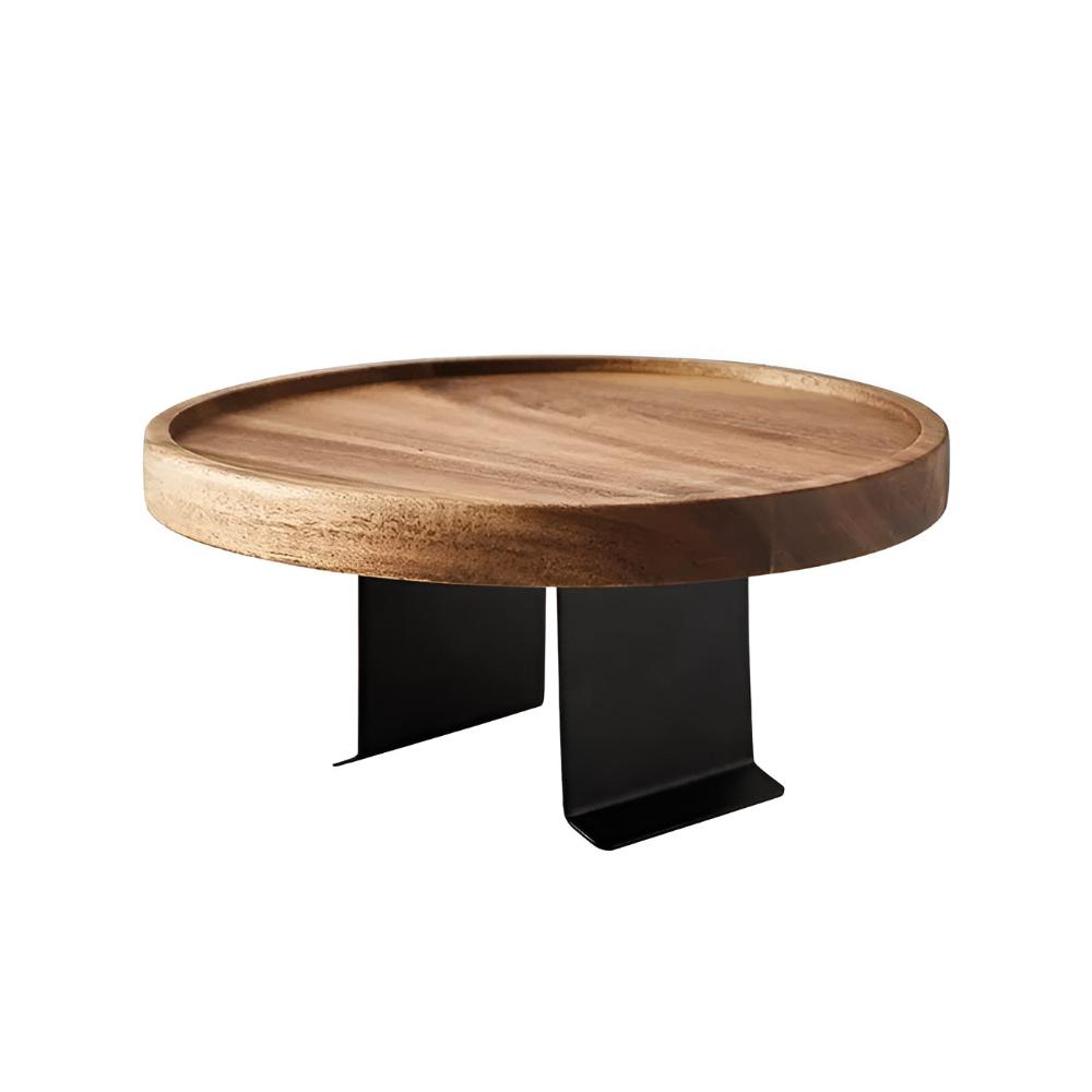 Adjustable Wood-Effect Sofa Armrest Tray – image 5