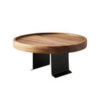 Adjustable Wood-Effect Sofa Armrest Tray – image 5
