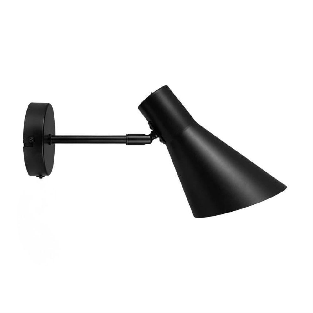 Tapered Metal Wall Sconce, Directional Nordic Task Light - view 7