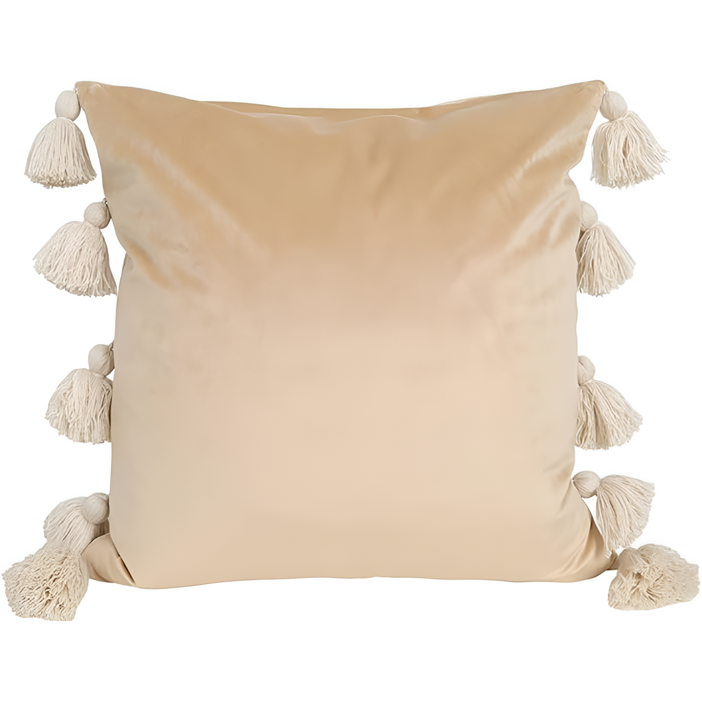 Velvet Tassel Cushion Cover – image 4