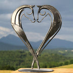 Decorative Metal Horse Sculpture