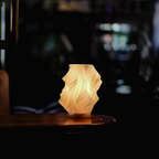 Textured Vase-Shaped LED Bedside Lamp with USB Cord - view 4