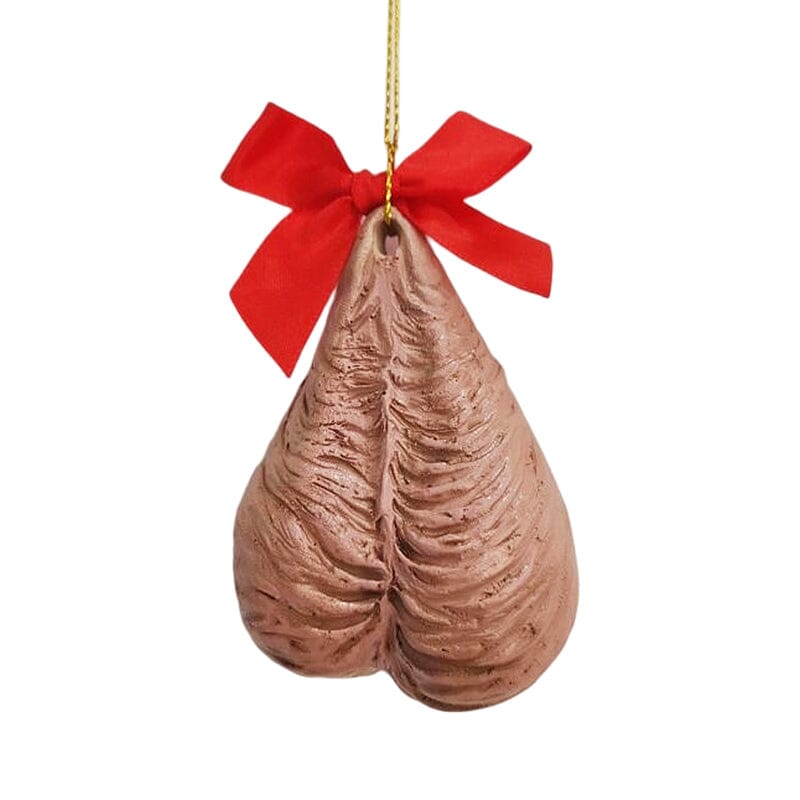 Brown 3D Acrylic Christmas Hanging Ornament