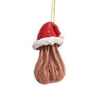 Brown 3D Acrylic Christmas Hanging Ornament