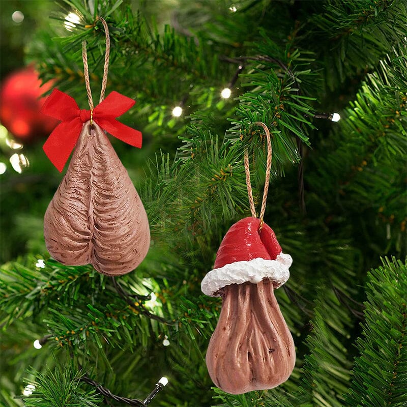 Brown 3D Acrylic Christmas Hanging Ornament