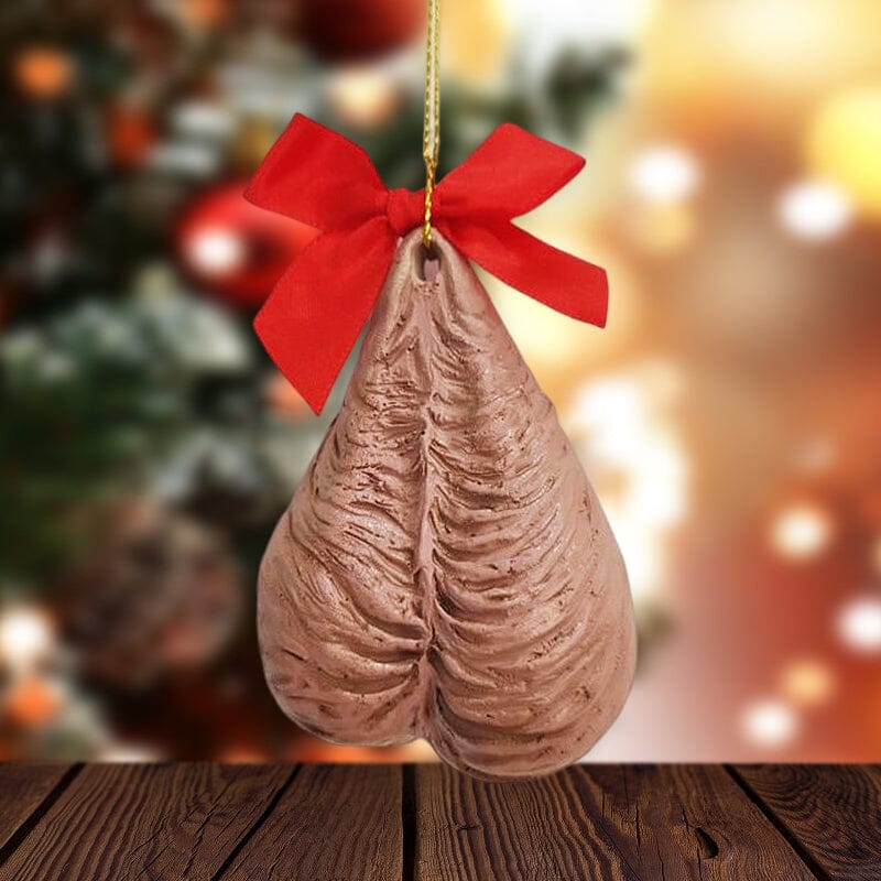 Brown 3D Acrylic Christmas Hanging Ornament