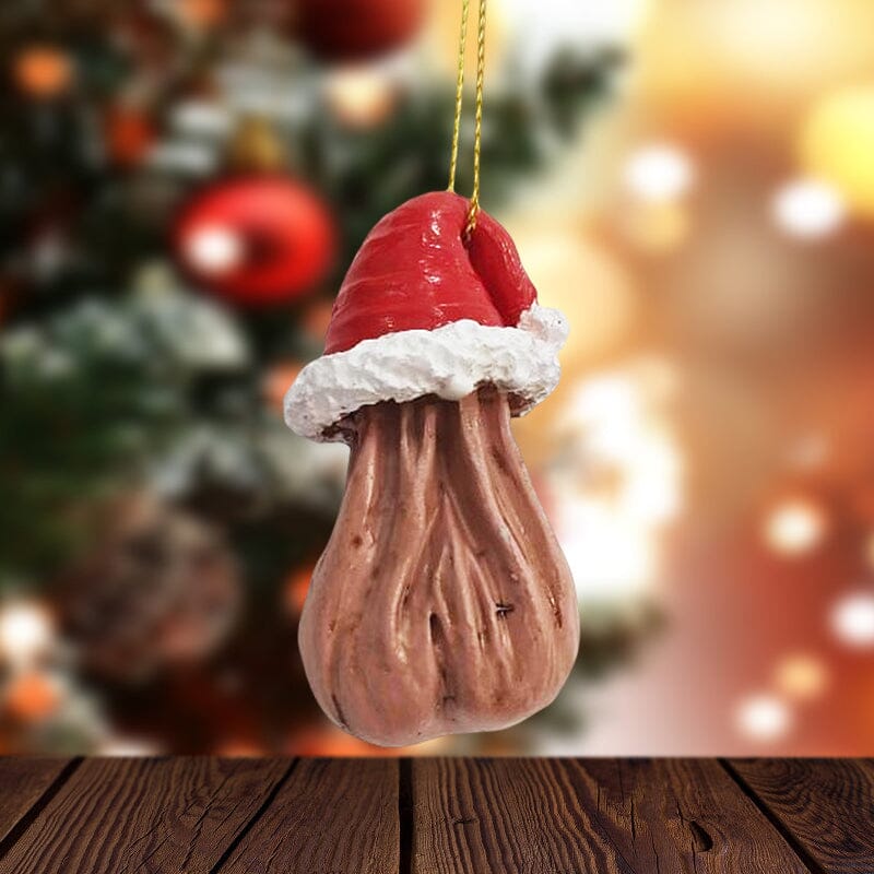 Brown 3D Acrylic Christmas Hanging Ornament