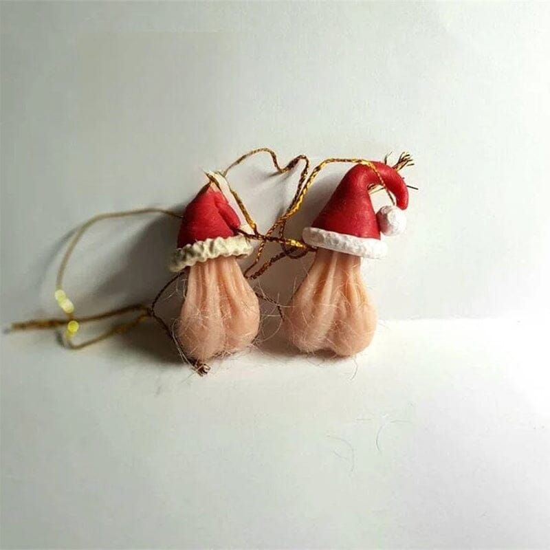 Brown 3D Acrylic Christmas Hanging Ornament