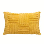 Textured Faux Fur Cushion Cover with Velvet Reverse – image 8