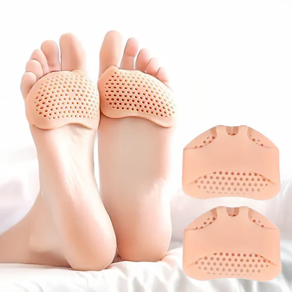 Reusable Gel Forefoot Pads, Breathable Pair — product view 1