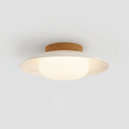 Cream Acrylic LED Flush Ceiling Light, 35 cm - view 18