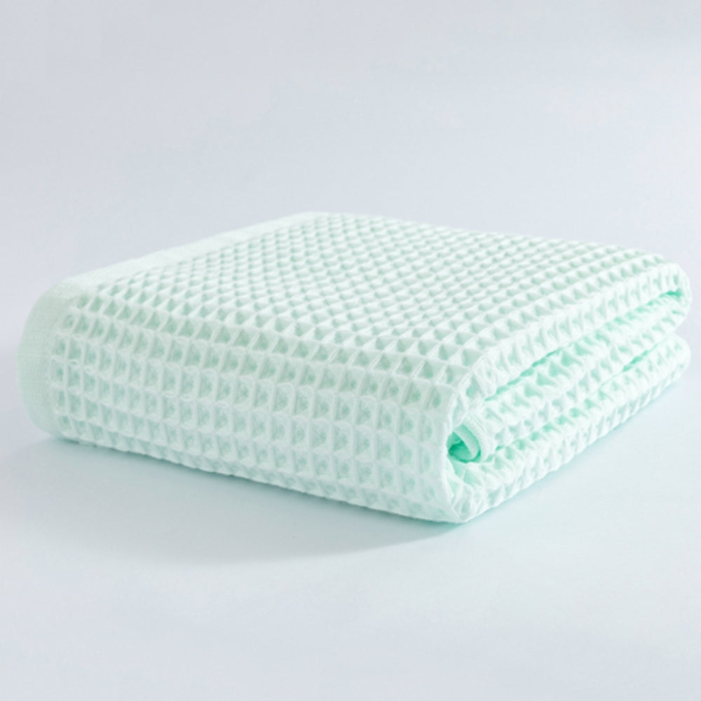 Waffle Weave Cotton Bath Towel – image 9
