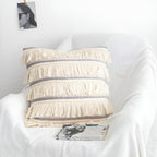 Fringed Linen Cushion Cover – image 4