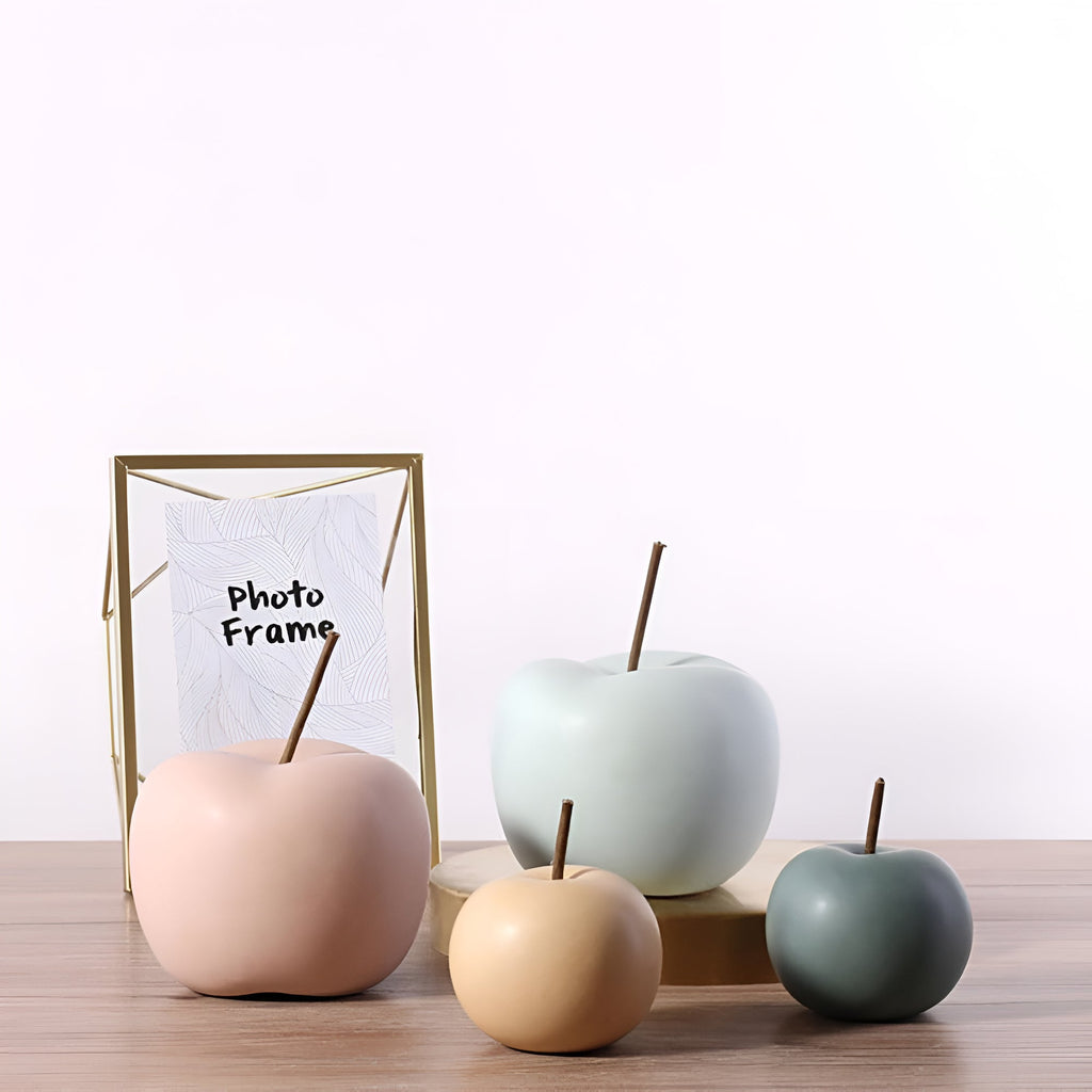 Ceramic Apple Decorative Ornament – image 1
