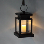 Solar Garden Lantern with Candle or Fairy Light Design - view 13