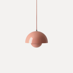Layered Metal Dome Pendant Light, Mid-Century Style - view 39